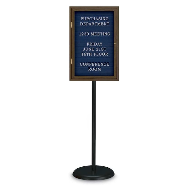 Corkboard, Triple Door, Radius Frame, 96x48", Bronze/Buff